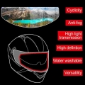 Universal Motorcycle Helmet Visor Optional Clear Rainproof Lens Film Anti Rain Anti Fog Patch Screen Moto Racing Accessories|Hel