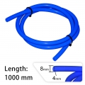 Universal 1 M Motorcycle Bike Fuel Diameter Inner Dia 4mm Blue Pipe Fuel Filter Line Oil Pipe Fuel Tank Spare Parts - Hoses &