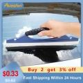 New Hot Auto Wiper Board Silicone Cars Window Glass Scraper Wash Clean Windshield Wiper Squeegee Drying Blade Shaving Board|Scr