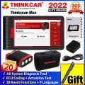 Thinkcar Obd2 Scanner Thinkscan Max Bluetooth Full System Diagnostic Scan Tools 28 Reset Services Diagnostic Obd2 Code Reader -