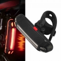 Bicycle Bike Accessories USB Rechargeable Front Rear Light Bicycle COB Warning Light Monochrome Double Color Taillights|Electric