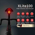 XLITE100 Bicycle Flashlight Bike Rear Light Auto Start/Stop Brake Sensing IPx6 Waterproof LED Charging Cycling Taillight|Bicycle