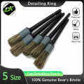 【DK】100% Bristle Car Detailing Brush Set For Car Cleaning Detailing Brush Dashboard Air Outlet Wheel Brush|Sponges, Cloths &