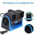 New 12V Car Air Conditioner Vehicle Truck Boat Car Cooling Air Fan Speed Adjustable Silent Cool Cooler Car Conditioning Fan| |