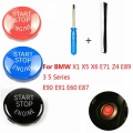 Car Engine Start Button Replace Cover Stop Switch For Bmw 1 3 5 Series E87 E90/e91/e92/e93 E60 X1 E84 X3 E83 X5 E70 X6 E71 Z4 -