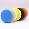 6 Inch 5 Pcs/Set Car Polishing Mesh Polishing Sponge Polishing Wheel Mirror Reduction Car Polishing Self Adhesive Sponge Wheel|