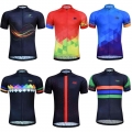 Cycling Jersey Men Summer MTB Bike Jersey Short Sleeve Breathable New Pro Team Bicycle Clothing Wear camisa ciclismo Bike Shirt