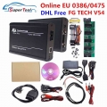 DHL Free Auto ECU Chip Tuning Programmer EU 0475 0386 FG TECH V54 FGTECH Master Galletto 4 Full Chip Support BDM Full Function|