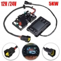 12/24v 5kw 3kw 8kw Lcd Car Switch Heater Controller Board Car Track Heater Parts Motherboard For Diesel Air Heater Controller -