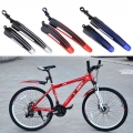 2pcs Mountain MTB Bike Mudguard Front Rear Bike Tool Cycling Bicycle Fenders Wings Mud Guard Accessories|fenders| - Officemati