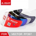 LS2 FF397 motorcycle helmet visor clear dark smoke multicolour silver shield vizard suitable for ls2 VECTOR helmets lens|Helmets