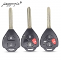 jingyuqin 2/3/4 Buttons Remote Key Shell For Toyota Camry Avalon Corolla Matrix RAV4 Venza Yaris Replacement Blank Case|shell to