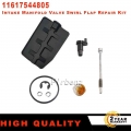 11617544805 Black Engine Intake Manifold Valve Swirl Flap Repair Kit Rattle Aluminium Fix Overhaul For BMW Disa M54 3.0 ltr|Engi