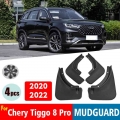 Mudflaps FOR Chery Tiggo 8 pro Mudguards Fender Mud Flap Guards Splash Mudguard Car Accessories Auto Styline Front Rear 4pcs|Mud