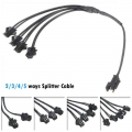 2/3/4/5 Way Splitter Connectors Cable For El Wire Neon Light Led Wiring Fittings Splitting Wire - Wire - ebikpro.com