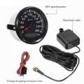 Waterproof 85 Mm Gps Speedometer Gauge 120 Km/h 200 Km/h Truck Boat Car Speedometer Gauge With Backlight & Gps Antenna Senso