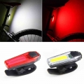 Bicycle Tailight Waterproof Front Rear Bicycle Light LED USB Rechargeable Night Cycling Riding Bike Safety Warning Light Lamp|Bi