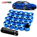 17mm 19mm 20 Pieces Car Wheel Nut Caps Auto Hub Screw Cover Protection Covers Caps Anti-rust Car Tyre Nut Bolt Car Styling - Nut