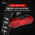 X TIGER Bicycle Rear Light Waterproof MTB Bicycle Light USB Charge LED Bicycle Taillight Flash Tail Safety Bike Warning Light|Bi