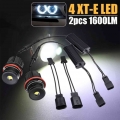 20w/40w/80w 1pair Led Angel Eyes Marker Lights Led Angel Eyes Halo Ring Marker Light Bulb Replacement For Bmw X5 E39 E53 E60 E63