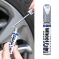 MAYITR 12ml Car Paint Scratch Repair Pen Wheel Touch Up Paint Cleaner Painting Pens Brush Paint Car Tyre Tread Care Spray Paint|