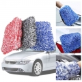 1pc Maximum Mitt High Density Auto Wash Cloth Ultra Super Absorbancy Car Sponge Plush Glove Microfiber Cleaning Towel - Sponges,