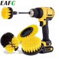 5Pcs Electric Drill Brush Washing Accessories Scrub Pads Grout Power Drills Scrubber Car Cleaning Brush Tub Cleaner Tools Kit|