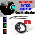 For Benelli TNT125 TNT 125 BJ125 3E BJ 125 3E Motorcycle Accessories Direct Mount 1 6 Speed Gear Indicator Digital Gear Display|