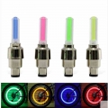 2Pcs Bike Bicycle Car Motorcycle Wheel Tire Lamp Valve Tire Light Cycling Accessories HOT LED NEON Light Valve Stem CAP|Bicycle