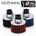 WLR Universal 12mm Car Air Filter for Motorcycle Cold Air Intake High Flow Crankcase Vent Cover Mini Breather Filters AIT12|ai