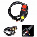 1pc Motorcycle Electric Start Stop On Off Button Kill Switch For Motorcycle Dirt ATV Quad Bike fit 7/8" handlebars|Motorcyc