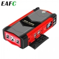 EAFC 1000A LCD Car Starter Jump Starter 28000mAh Battery Instant Start Charge Portable Charger Power Bank with Safety Hammer| |