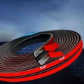 New 2 Meter Rubber Car Sealing Strip Universal Front Windshield Sunroof T shaped Soundproof Waterproof Seal Strip|F