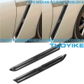 Lhd Rhd Car Styling Real Carbon Fiber Front Fender Vent Arch Flare Racing Body Kit Cove Trim For Nissan Gtr Gt-r R35 2008-2016 -