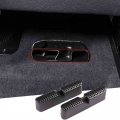 Black Under Seat Air Outlet Dust Cover Trim For Bmw X5 G05 2019 2020 - Caps, Rotors & Contacts - ebikpro.com