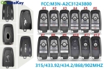 Cn018109 For Ford Mondeo Fusion Mustang Cobra Raptor Lincoln Fcc:m3n-a2c31243800 315/434/868/902mhz Key Smart Keyless Go - Car K