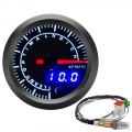 52MM AFR Gauge with Narrowband O2 Oxygen Sensor 0258006028 Air Fuel Ratio Gauge Racing Car Gauge 7 Color Backlight for 12V Car|B