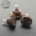 10pcs T4 Bulbs Lamps for Honda Toyota Nissan Mitsubishi Dashboard Instrument 14V 1.4W Brown Base|Gauge Sets & Dash Panels|