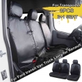 Autoyouth 1+2 Waterproof Car Seat Cover For Transporter For Ford Transit Van Truck Lorry For Renault Master For Peugeot - Automo