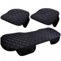 Flocking Cloth Car Seat Cover Protector Universal Front Rear Warm Warm Car Seat Cushion Protector Pad Mat with for Suv Truck|Aut