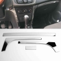 3 Colors Stainless Steel Interior Front Dash Decorative Cover Trims For Renault Dacia Sandero Ii Logan 2 Stepway 2014-2020 - Int