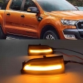1set For Ford Ranger T6 2012-2019 Raptor Wildtrak Led Dynamic Turn Signal Blinker Sequential Side Mirror Indicator Light - Signa