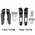 Motorcycle Front & Rear Foot Pegs Moto Footrests Peg Accessories for Honda CBR600RR CBR1000RR CB1000R CBR 600 1000 RR CB1000