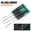 4Pcs Car Oil Seal Screwdrivers O ring Gasket Puller Remover Pick and Hook Set Auto Repair Tools Accessories 240mm/165mm| | - O