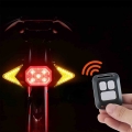 Rear Lamp Smart Bike Wireless Remote Turn Signal Lights Bicycle LED Taillight Easily Installation Personal Bicycle Parts|Bicycle