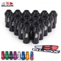 Blox Racing Forged 7075 Aluminium Wheel Lug Nuts M12x1.25 / M12x1.5, L: 50mm 20pcs Ep-blox750 - Nuts & Bolts - ebikpro.