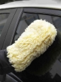 2 In 1 Fiber Car Wash Glove Double sided Fleece Thickened Dust Mitts Mitt Soft Mesh Backing No Scratch For Car Wash And Cleaning