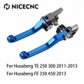 NICECNC Pivot Brake Clutch Levers For Husaberg TE 125 250 300 12 14 FE 350 13 14 450 09 14 350 570 09 12 FE501 2014 FE350 TE300|