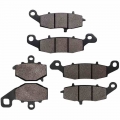 Yerbay Motorcycle Front and Rear Brake Pads For KAWASAKI ZR X 400 KLE 650 Versys ER6F ER6N Z 750 ZR750J Z750S GPz 1100 ZX 1100|