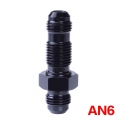 Aluminum Male Thread Hose Fitting 6 An6 6-an Stright Flare Bulkhead Fitting Apapters Black/red/blue - Engine - ebikpro.com